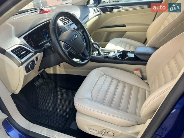 Синий Форд Фьюжн, объемом двигателя 1.5 л и пробегом 166 тыс. км за 8700 $, фото 7 на Automoto.ua