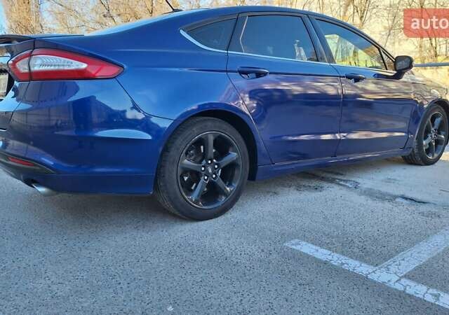 Синий Форд Фьюжн, объемом двигателя 2.49 л и пробегом 166 тыс. км за 10000 $, фото 8 на Automoto.ua