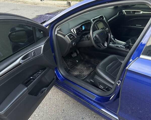 Синий Форд Фьюжн, объемом двигателя 2 л и пробегом 311 тыс. км за 11700 $, фото 5 на Automoto.ua