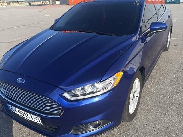 Синий Форд Фьюжн, объемом двигателя 2.5 л и пробегом 110 тыс. км за 10500 $, фото 1 на Automoto.ua