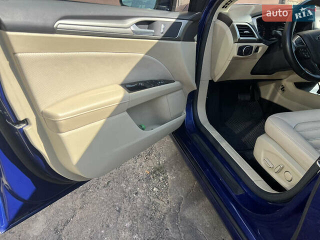 Синий Форд Фьюжн, объемом двигателя 1.5 л и пробегом 166 тыс. км за 8700 $, фото 12 на Automoto.ua