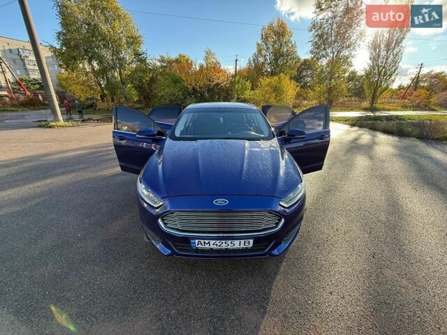 Синій Форд Фьюжен, об'ємом двигуна 2.5 л та пробігом 169 тис. км за 10500 $, фото 9 на Automoto.ua