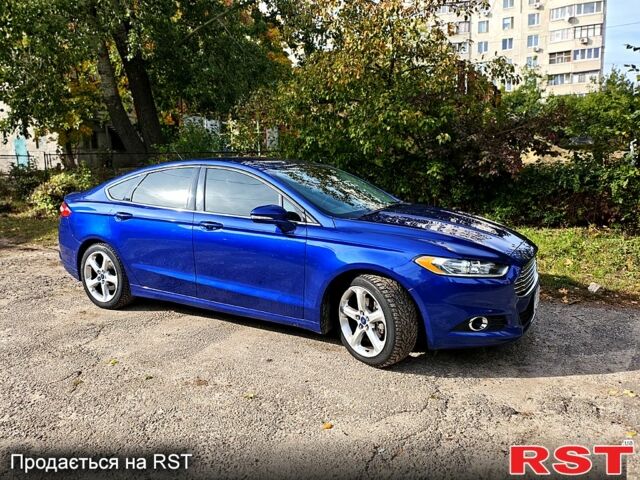 Синий Форд Фьюжн, объемом двигателя 2.5 л и пробегом 128 тыс. км за 11300 $, фото 3 на Automoto.ua