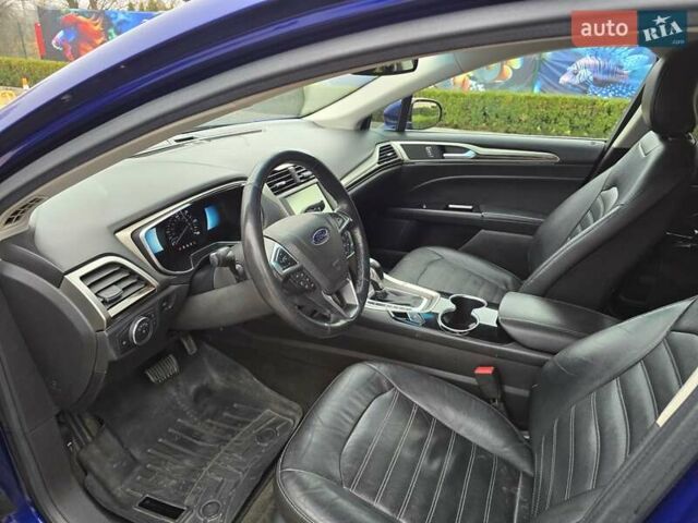 Синий Форд Фьюжн, объемом двигателя 2 л и пробегом 226 тыс. км за 9200 $, фото 12 на Automoto.ua