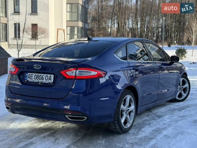 Синий Форд Фьюжн, объемом двигателя 2.5 л и пробегом 191 тыс. км за 8400 $, фото 8 на Automoto.ua