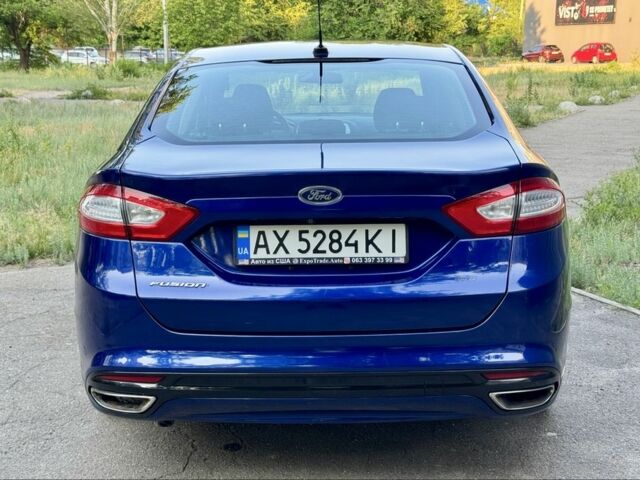 Синий Форд Фьюжн, объемом двигателя 2.5 л и пробегом 149 тыс. км за 12550 $, фото 4 на Automoto.ua