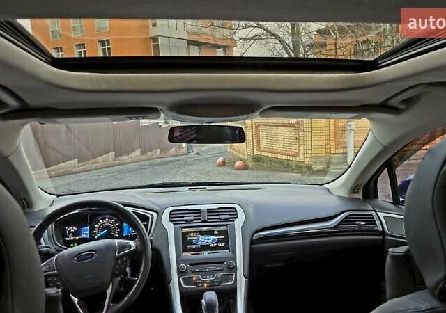 Синий Форд Фьюжн, объемом двигателя 2.5 л и пробегом 185 тыс. км за 9500 $, фото 12 на Automoto.ua