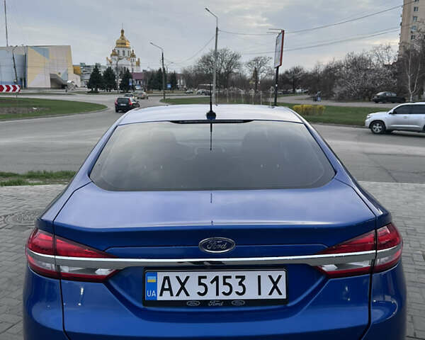 Синий Форд Фьюжн, объемом двигателя 2.5 л и пробегом 138 тыс. км за 12700 $, фото 1 на Automoto.ua