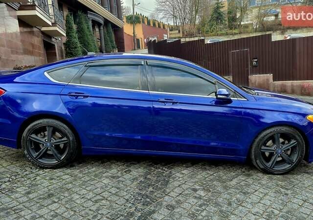 Синий Форд Фьюжн, объемом двигателя 2.5 л и пробегом 185 тыс. км за 9500 $, фото 3 на Automoto.ua