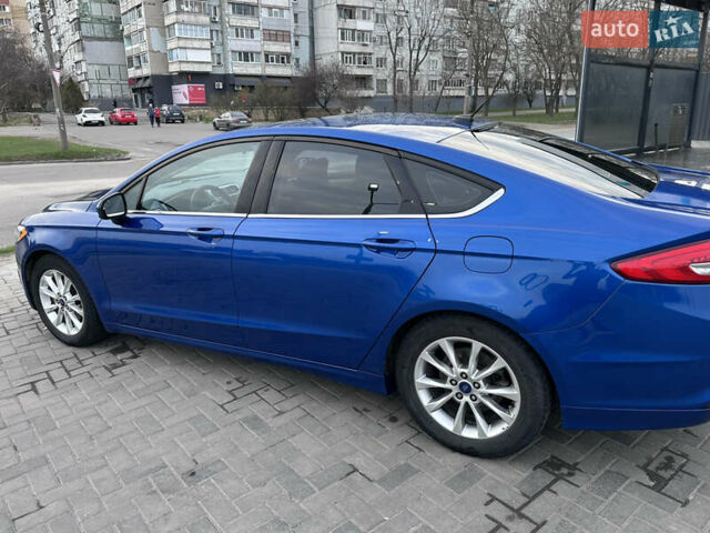 Синий Форд Фьюжн, объемом двигателя 2.5 л и пробегом 138 тыс. км за 12700 $, фото 6 на Automoto.ua