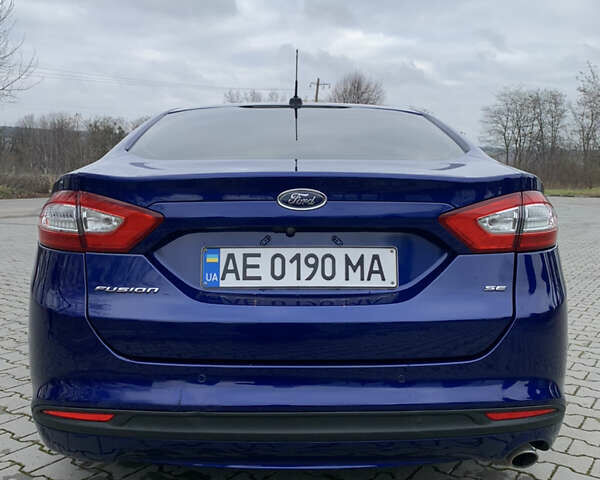 Синій Форд Фьюжен, об'ємом двигуна 2.49 л та пробігом 117 тис. км за 9900 $, фото 13 на Automoto.ua