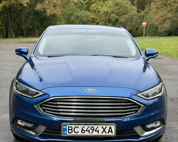 Форд Фьюжн 2016 в Львове на Automoto.ua Синий Форд Фьюжн, объемом двигателя 2 л и пробегом 110 тыс. км за 15900 $, фото 2 на Automoto.ua