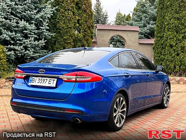 Синий Форд Фьюжн, объемом двигателя 2.5 л и пробегом 155 тыс. км за 11950 $, фото 4 на Automoto.ua