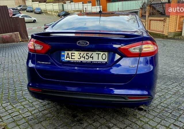 Синий Форд Фьюжн, объемом двигателя 2.5 л и пробегом 185 тыс. км за 9500 $, фото 5 на Automoto.ua