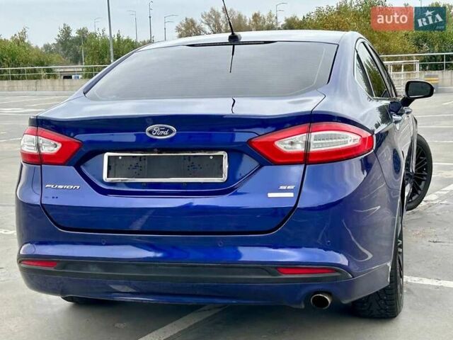 Синий Форд Фьюжн, объемом двигателя 1.5 л и пробегом 86 тыс. км за 11900 $, фото 21 на Automoto.ua