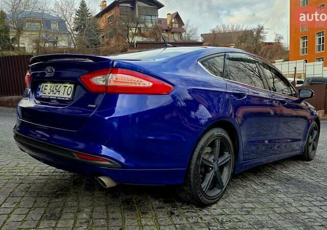Синий Форд Фьюжн, объемом двигателя 2.5 л и пробегом 185 тыс. км за 9500 $, фото 4 на Automoto.ua