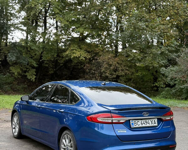 Форд Фьюжн 2016 в Львове на Automoto.ua Синий Форд Фьюжн, объемом двигателя 2 л и пробегом 110 тыс. км за 15900 $, фото 17 на Automoto.ua