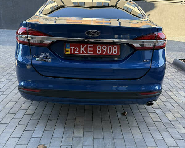 Форд Фьюжн 2016 в Одессе на Automoto.ua Синий Форд Фьюжн, объемом двигателя 2 л и пробегом 113 тыс. км за 14500 $, фото 16 на Automoto.ua