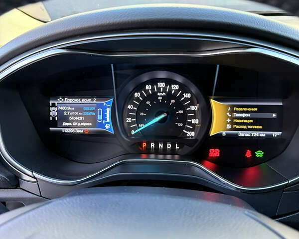 Форд Фьюжн 2016 в Одессе на Automoto.ua Синий Форд Фьюжн, объемом двигателя 2 л и пробегом 113 тыс. км за 14500 $, фото 39 на Automoto.ua