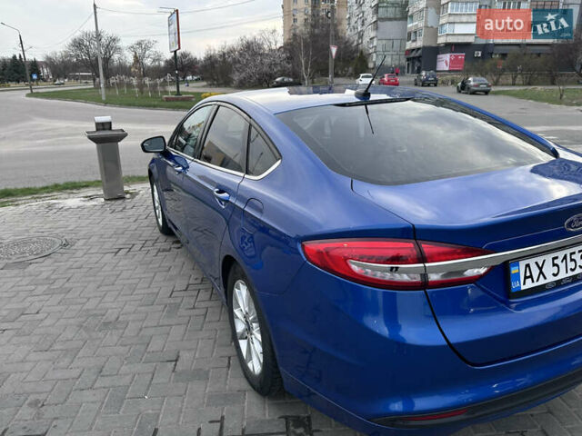 Синий Форд Фьюжн, объемом двигателя 2.5 л и пробегом 138 тыс. км за 12700 $, фото 5 на Automoto.ua