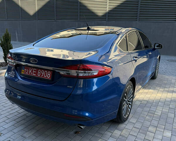 Форд Фьюжн 2016 в Одессе на Automoto.ua Синий Форд Фьюжн, объемом двигателя 2 л и пробегом 113 тыс. км за 14500 $, фото 13 на Automoto.ua