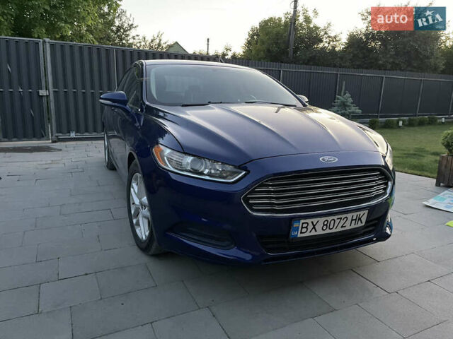 Синий Форд Фьюжн, объемом двигателя 2.5 л и пробегом 163 тыс. км за 9500 $, фото 2 на Automoto.ua