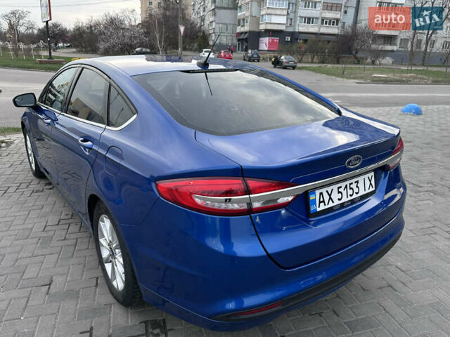 Синий Форд Фьюжн, объемом двигателя 2.5 л и пробегом 138 тыс. км за 12700 $, фото 4 на Automoto.ua