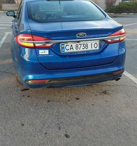 Синий Форд Фьюжн, объемом двигателя 2.5 л и пробегом 82 тыс. км за 11788 $, фото 4 на Automoto.ua
