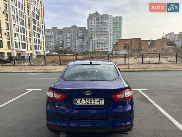 Синій Форд Фьюжен, об'ємом двигуна 2.4 л та пробігом 49 тис. км за 11300 $, фото 2 на Automoto.ua