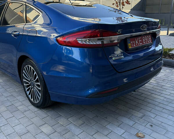 Форд Фьюжн 2016 в Одессе на Automoto.ua Синий Форд Фьюжн, объемом двигателя 2 л и пробегом 113 тыс. км за 14500 $, фото 18 на Automoto.ua