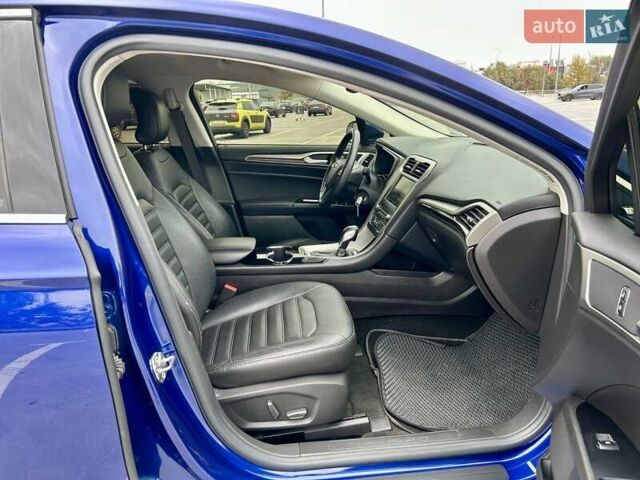 Синий Форд Фьюжн, объемом двигателя 1.5 л и пробегом 86 тыс. км за 11900 $, фото 39 на Automoto.ua