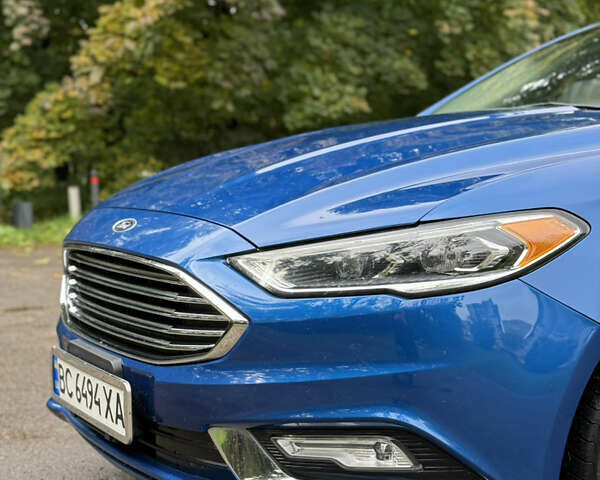 Форд Фьюжн 2016 в Львове на Automoto.ua Синий Форд Фьюжн, объемом двигателя 2 л и пробегом 110 тыс. км за 15900 $, фото 9 на Automoto.ua