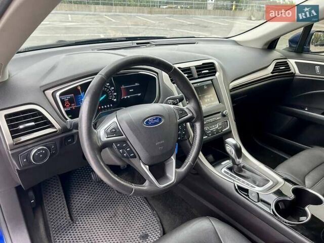 Синий Форд Фьюжн, объемом двигателя 1.5 л и пробегом 86 тыс. км за 11900 $, фото 50 на Automoto.ua