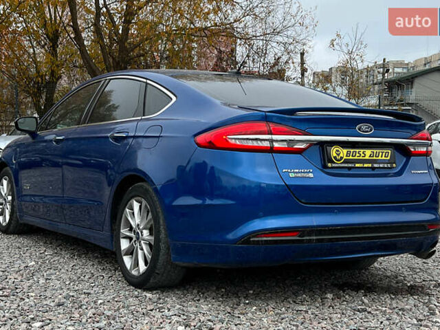 Синий Форд Фьюжн, объемом двигателя 2 л и пробегом 182 тыс. км за 11500 $, фото 3 на Automoto.ua