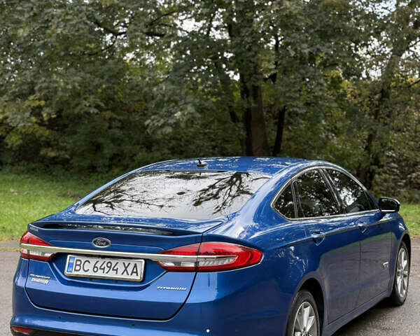 Форд Фьюжн 2016 в Львове на Automoto.ua Синий Форд Фьюжн, объемом двигателя 2 л и пробегом 110 тыс. км за 15900 $, фото 13 на Automoto.ua