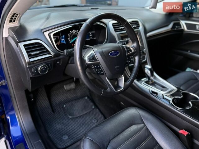 Синій Форд Фьюжен, об'ємом двигуна 1.5 л та пробігом 108 тис. км за 8900 $, фото 24 на Automoto.ua