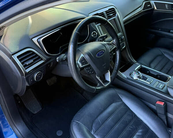 Форд Фьюжн 2016 в Одессе на Automoto.ua Синий Форд Фьюжн, объемом двигателя 2 л и пробегом 113 тыс. км за 14500 $, фото 36 на Automoto.ua