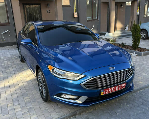 Форд Фьюжн 2016 в Одессе на Automoto.ua Синий Форд Фьюжн, объемом двигателя 2 л и пробегом 113 тыс. км за 14500 $, фото 4 на Automoto.ua