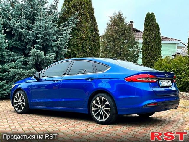 Синий Форд Фьюжн, объемом двигателя 2.5 л и пробегом 155 тыс. км за 11950 $, фото 1 на Automoto.ua
