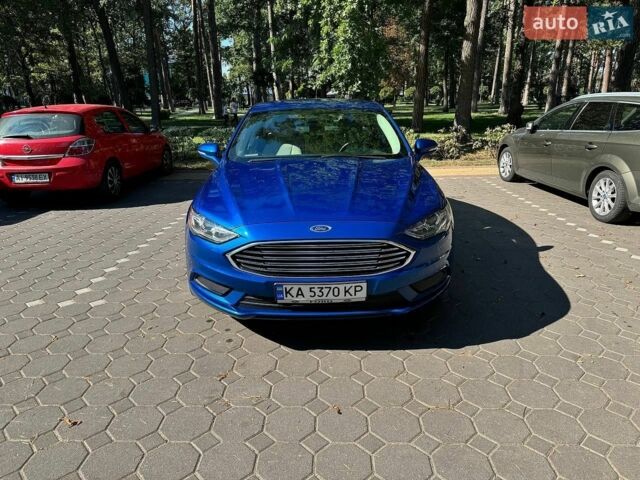 Синий Форд Фьюжн, объемом двигателя 1.5 л и пробегом 137 тыс. км за 10500 $, фото 6 на Automoto.ua