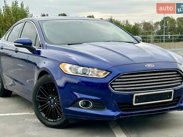 Синій Форд Фьюжен, об'ємом двигуна 1.5 л та пробігом 86 тис. км за 12300 $, фото 1 на Automoto.ua