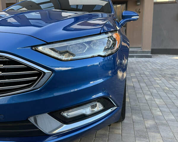 Форд Фьюжн 2016 в Одессе на Automoto.ua Синий Форд Фьюжн, объемом двигателя 2 л и пробегом 113 тыс. км за 14500 $, фото 2 на Automoto.ua