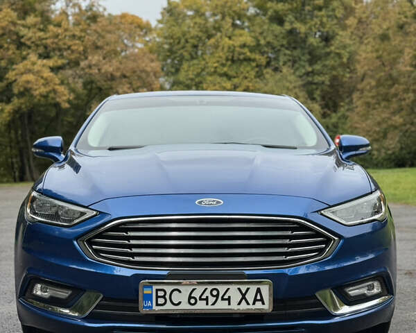 Форд Фьюжн 2016 в Львове на Automoto.ua Синий Форд Фьюжн, объемом двигателя 2 л и пробегом 110 тыс. км за 15900 $, фото 4 на Automoto.ua