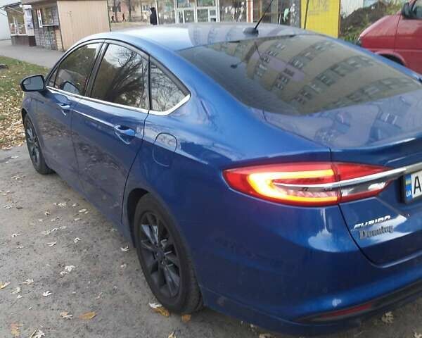 Синий Форд Фьюжн, объемом двигателя 2.5 л и пробегом 139 тыс. км за 12000 $, фото 4 на Automoto.ua