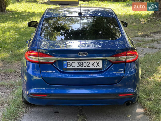 Форд Фьюжн 2017 в Львове на Automoto.ua Синий Форд Фьюжн, объемом двигателя 2 л и пробегом 145 тыс. км за 12999 $, фото 11 на Automoto.ua
