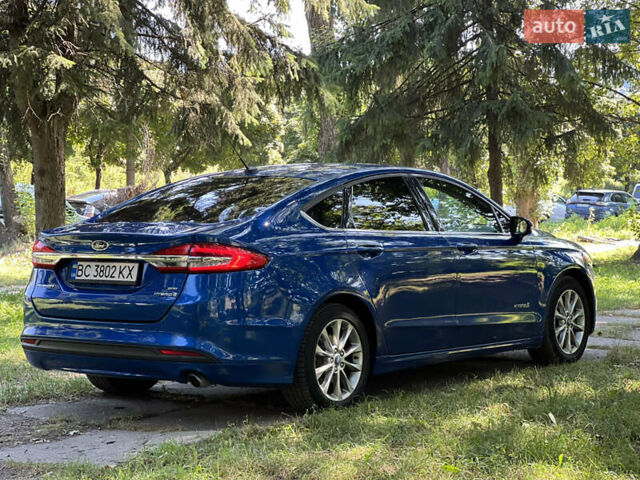 Форд Фьюжн 2017 в Львове на Automoto.ua Синий Форд Фьюжн, объемом двигателя 2 л и пробегом 145 тыс. км за 12999 $, фото 13 на Automoto.ua
