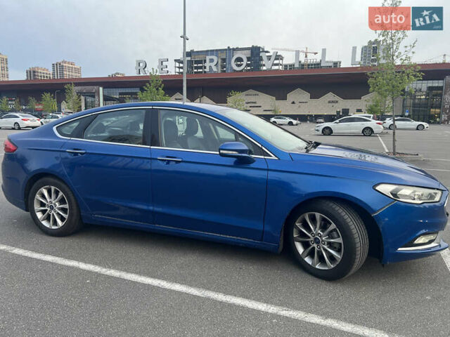 Синий Форд Фьюжн, объемом двигателя 1.5 л и пробегом 107 тыс. км за 10500 $, фото 5 на Automoto.ua