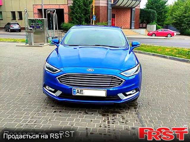 Синий Форд Фьюжн, объемом двигателя 1.5 л и пробегом 72 тыс. км за 11900 $, фото 2 на Automoto.ua
