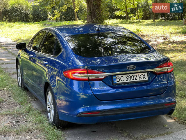 Форд Фьюжн 2017 в Львове на Automoto.ua Синий Форд Фьюжн, объемом двигателя 2 л и пробегом 145 тыс. км за 12999 $, фото 5 на Automoto.ua