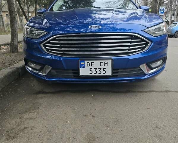 Синий Форд Фьюжн, объемом двигателя 2 л и пробегом 150 тыс. км за 15000 $, фото 2 на Automoto.ua